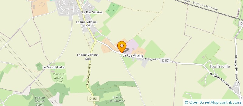 localisation de l'entreprise MULTIMAT à BOSC-LE-HARD