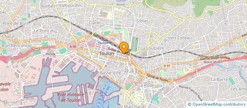 localisation de l'entreprise MULTIMAT BTP  TOULON