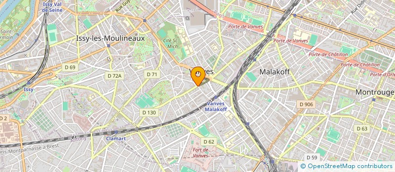 localisation de l'entreprise MULTIMED  VANVES