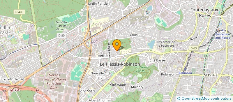 localisation de l'entreprise MULTIMEDIA CENTER à LE PLESSIS ROBINSON