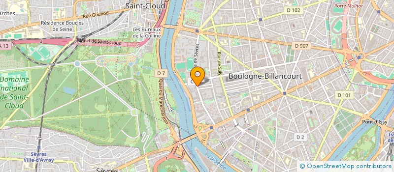 localisation de l'entreprise MULTIMEDIA COMMUNICATION à BOULOGNE-BILLANCOURT