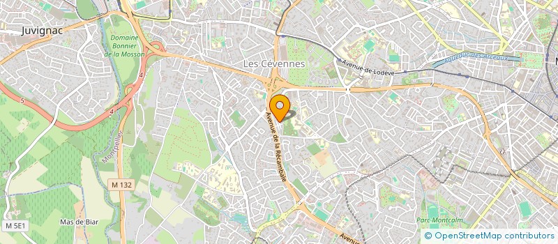 localisation de l'entreprise MULTIMEDIA ET MUSIQUES ACTUELLES DIFFUSION à MONTPELLIER