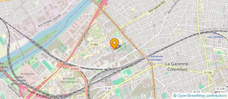 localisation de l'entreprise MULTIMEDIA ET TELECOMMUNICATION à NANTERRE