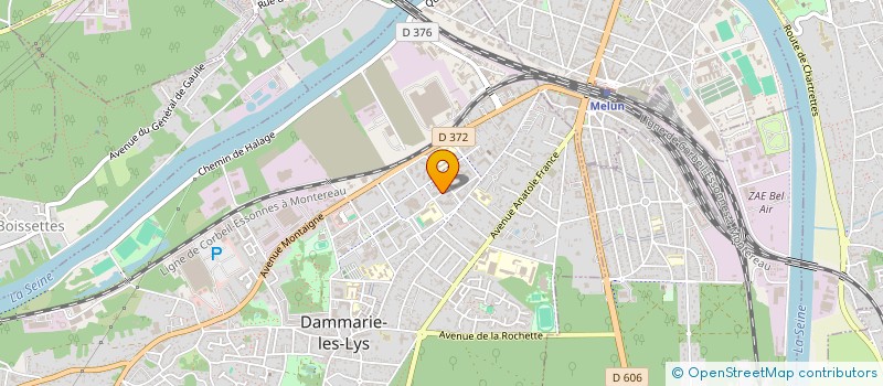 localisation de l'entreprise MULTIMEDIA - INTEGRATION ET SOCIETE à DAMMARIE LES LYS