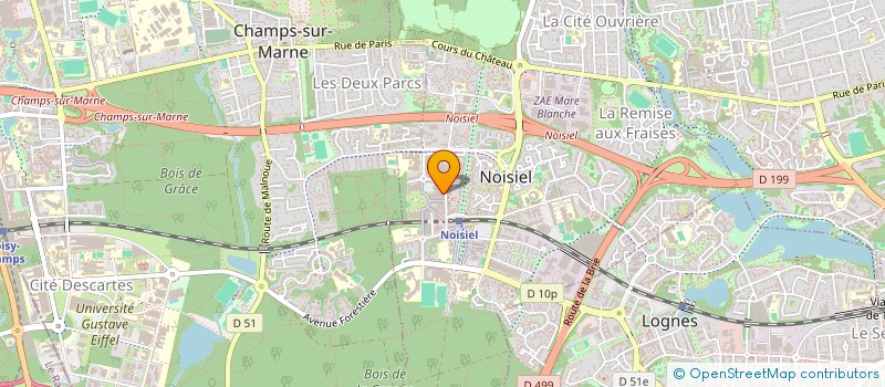 localisation de l'entreprise MULTIMEDIA LEARNING CENTER à NOISIEL