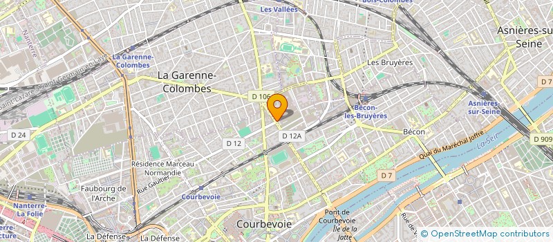 localisation de l'entreprise MULTIMEDIA VIDEO SYNTHESE à COURBEVOIE