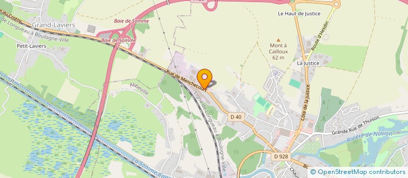 localisation de l'entreprise MULTIMENUISERIES PICARDES  ABBEVILLE