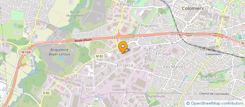 localisation de l'entreprise MULTIMODAL SERVICES à COLOMIERS