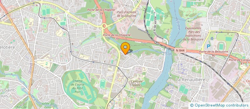 localisation de l'entreprise MULTIMODIS à NANTES