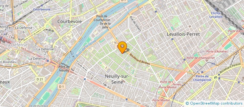 localisation de l'entreprise MULTIMPEX à NEUILLY-SUR-SEINE