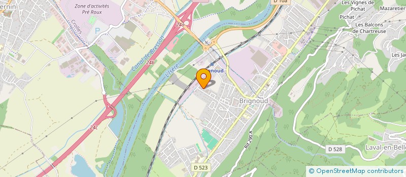 localisation de l'entreprise MULTINEGOCE  VILLARD-BONNOT