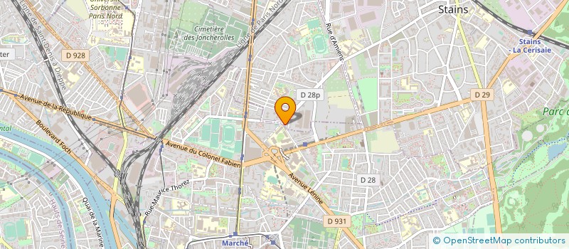 localisation de l'entreprise MULTIPARK à PIERREFITTE-SUR-SEINE