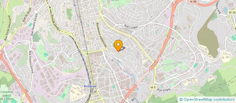 localisation de l'entreprise MULTIPART  SAINT-ETIENNE