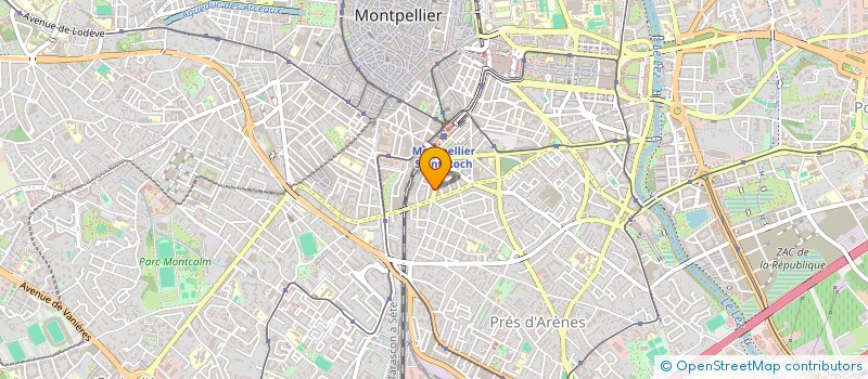 localisation de l'entreprise MULTIPASS ASSOCIATION à MONTPELLIER