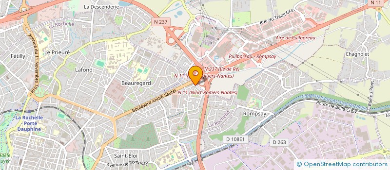 localisation de l'entreprise MULTIPASS CREATION  LA ROCHELLE