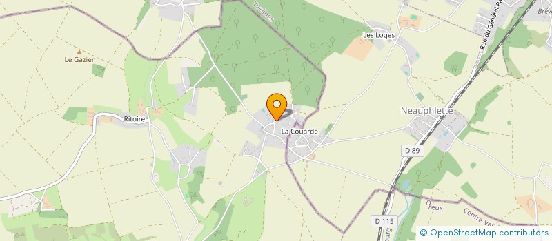 localisation de l'entreprise MULTIPATTES à GUAINVILLE