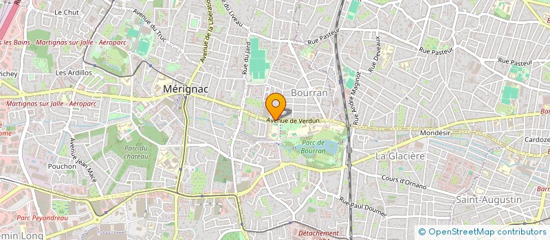 localisation de l'entreprise MULTIPATTES MILLEPATTES KOKORO  EDJIDEGBE  MERIGNAC