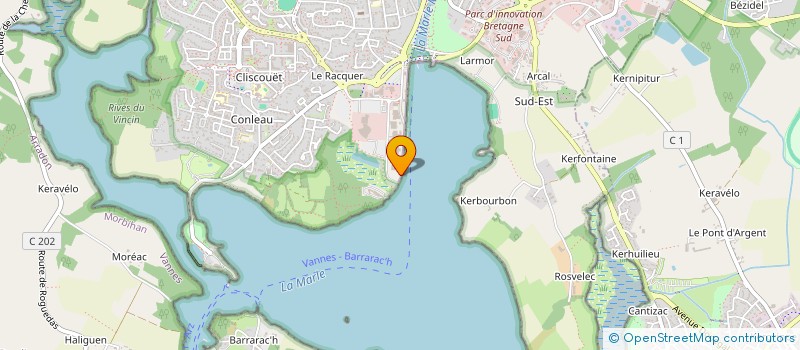 localisation de l'entreprise MULTIPLAST à VANNES