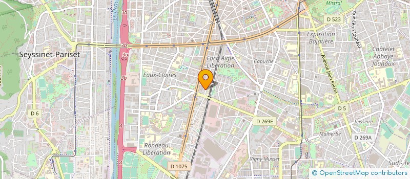 localisation de l'entreprise MULTIPLE à GRENOBLE