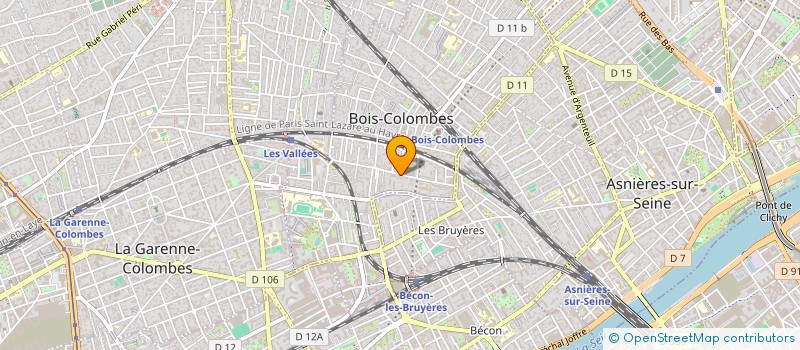 localisation de l'entreprise MULTIPLE CONSULTING DEVELOPPEMENT à BOIS-COLOMBES