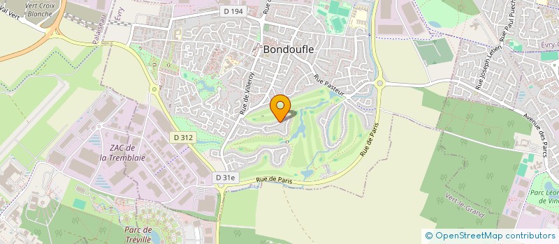 localisation de l'entreprise MULTIPLIERS  BONDOUFLE