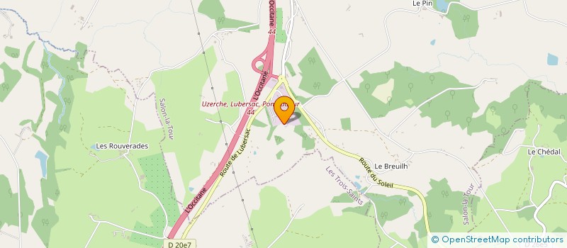 localisation de l'entreprise MULTIPLUS REVALORISATIONS ET AGREGATS  SALON-LA-TOUR