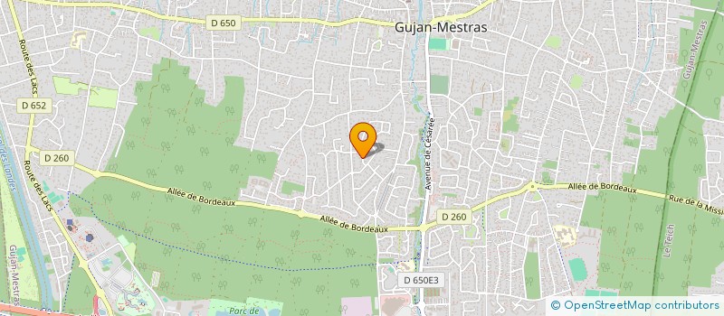 localisation de l'entreprise MULTIPLUS TP à GUJAN-MESTRAS