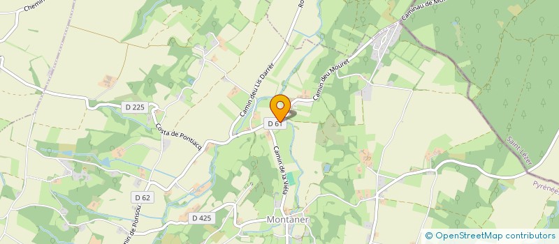 localisation de l'entreprise MULTIPORC BEARN  MONTANER