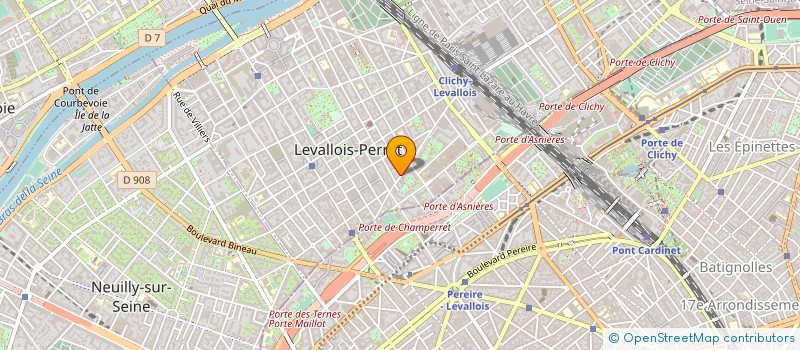 localisation de l'entreprise MULTIPOSE DBPM à LEVALLOIS-PERRET