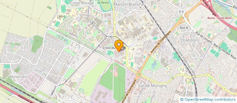 localisation de l'entreprise MULTIPOSES  REIMS