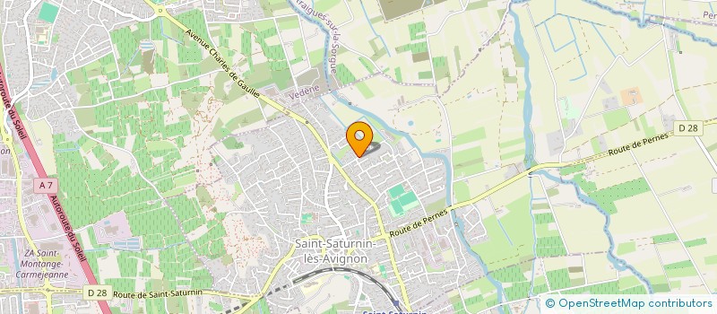 localisation de l'entreprise MULTIPRO  SAINT-SATURNIN-LES-AVIGNON