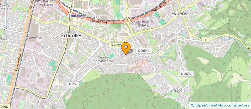 localisation de l'entreprise MULTIPRO SERVICES  ECHIROLLES