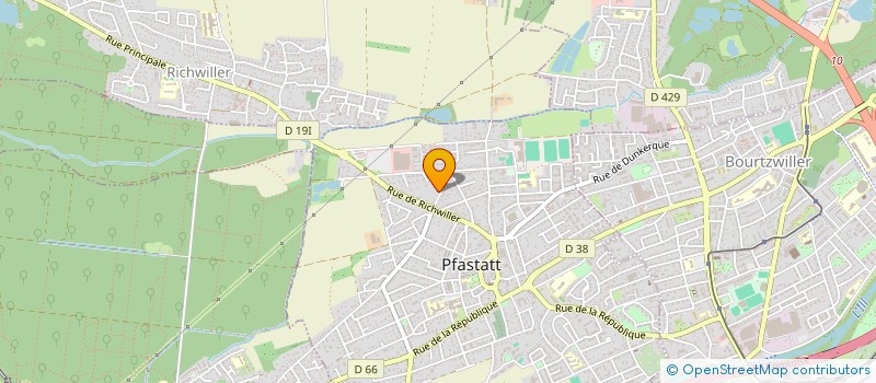 localisation de l'entreprise MULTIPROTECT à PFASTATT