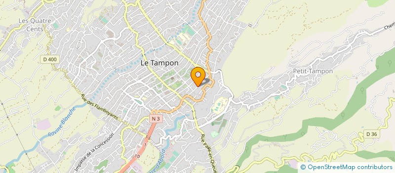 localisation de l'entreprise MULTIPUB à LE TAMPON