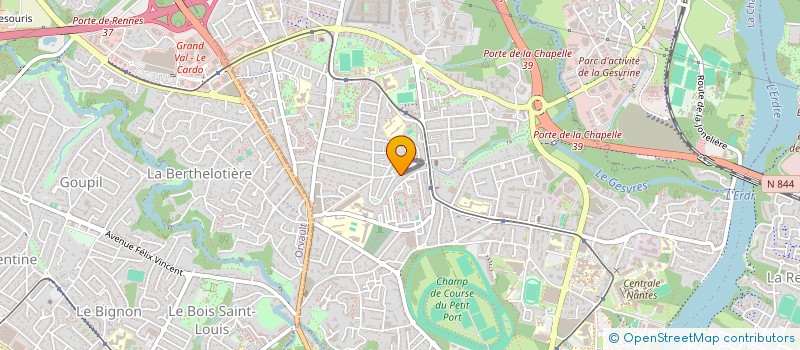 localisation de l'entreprise MULTIRENOV'SERVICES à NANTES
