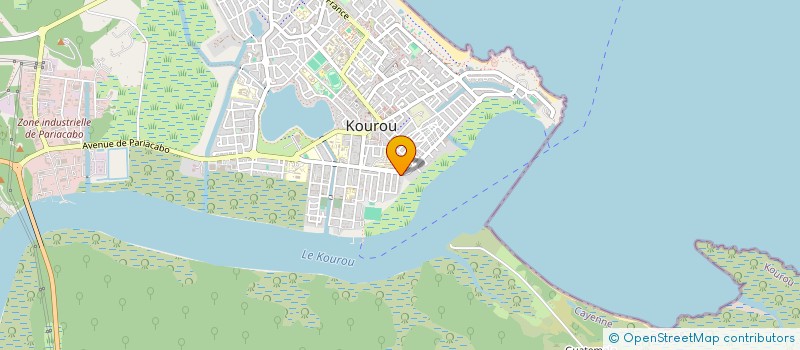 localisation de l'entreprise MULTIRESOFK  KOUROU