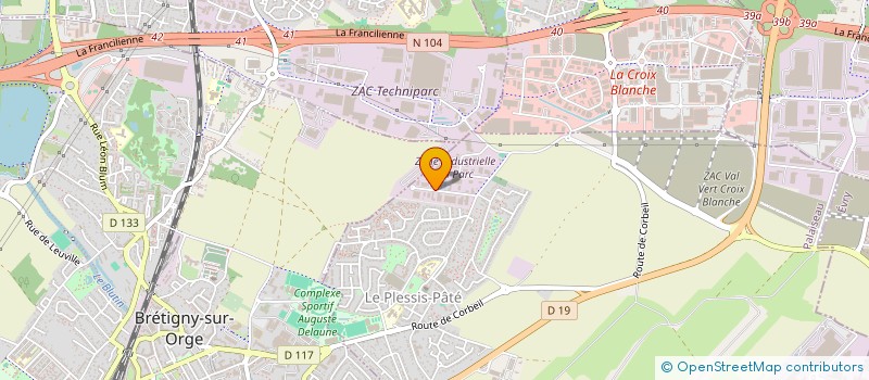 localisation de l'entreprise MULTISABLE à LE PLESSIS-PATE