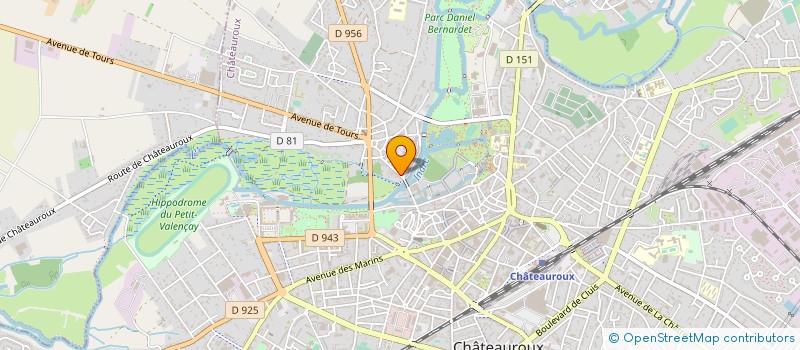 localisation de l'entreprise MULTISALARIAT à CHATEAUROUX