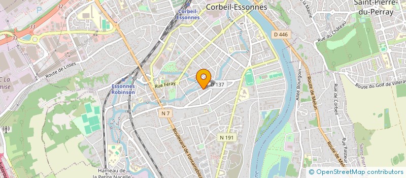 localisation de l'entreprise MULTISCALAIRE à CORBEIL-ESSONNES