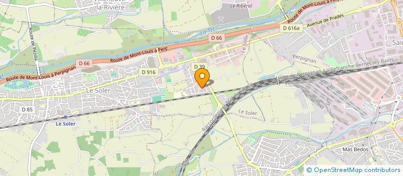 localisation de l'entreprise MULTISENS  LE SOLER