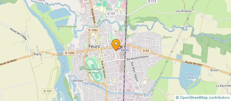 localisation de l'entreprise MULTISENS  FEURS