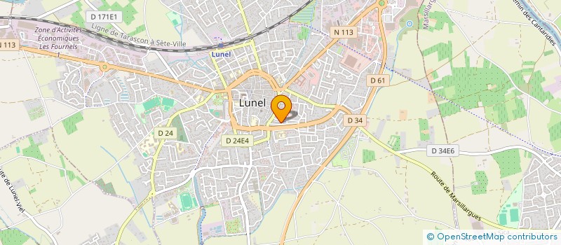 localisation de l'entreprise MULTISERV  LUNEL