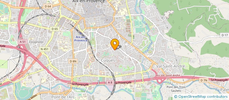 localisation de l'entreprise MULTISERV'AIX à AIX EN PROVENCE