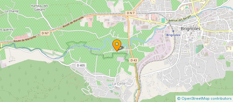 localisation de l'entreprise MULTISERV@R à BRIGNOLES