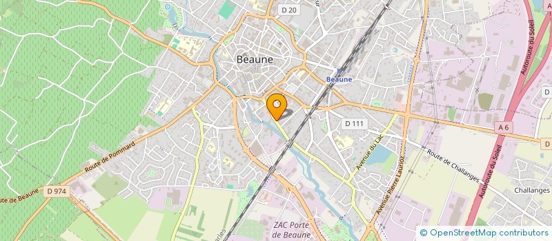 localisation de l'entreprise MULTISERVICE 21 à BEAUNE