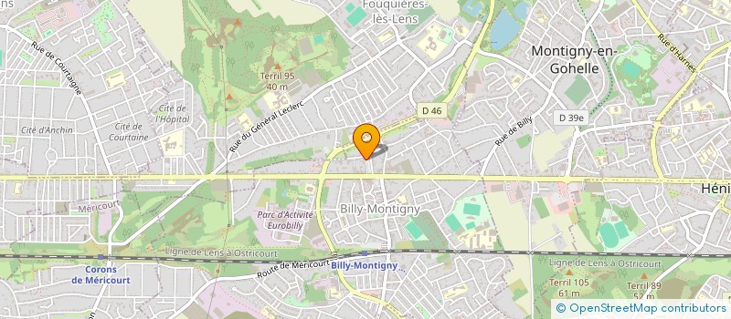 localisation de l'entreprise MULTISERVICE BATIMENT à BILLY MONTIGNY