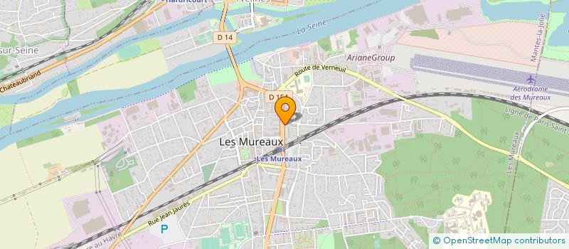 localisation de l'entreprise MULTISERVICE EXPRESS à LES MUREAUX