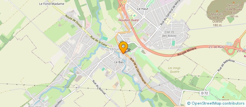 localisation de l'entreprise MULTISERVICE NETTOYAGE INDUSTRIEL à HERSIN-COUPIGNY