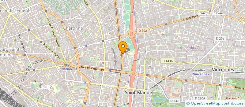 localisation de l'entreprise MULTISERVICES 20  PARIS