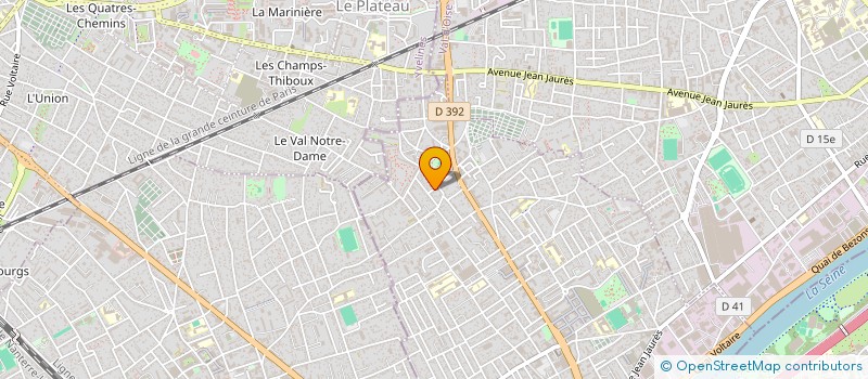 localisation de l'entreprise MULTISERVICES 275 à BEZONS